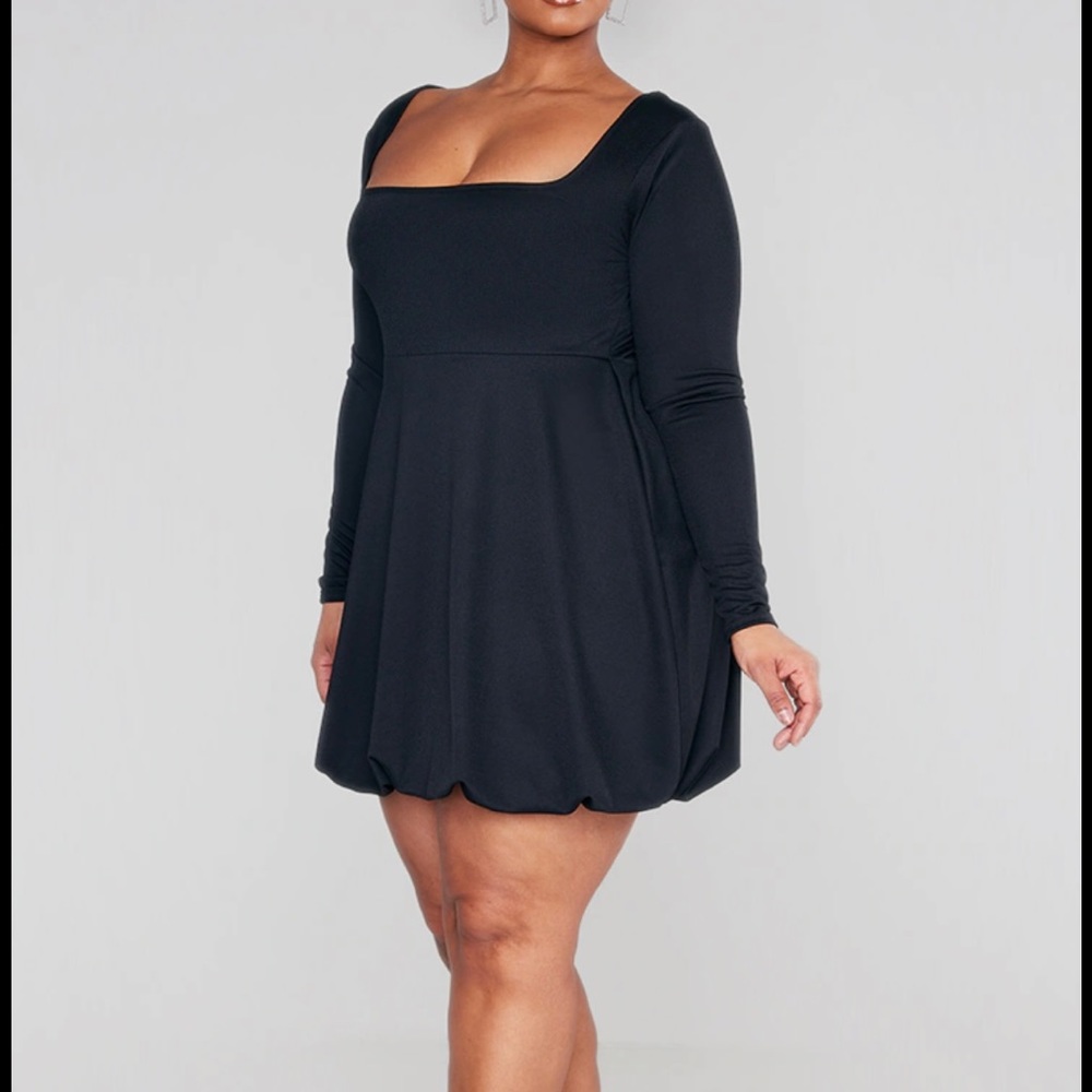 pretty little thing black dress